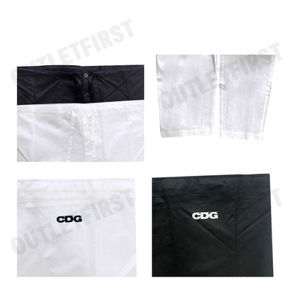 COMME DES GARCONS รุ่น CDG 2 PAIRS OF PYJAMA PANTS CODE: SBP 003 051 1 BK+WH กางเกงลำลองขายาว กางเกงขายาวผู้ชาย