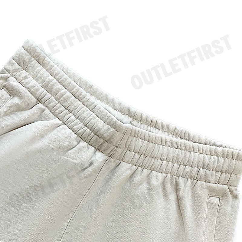 DKNY SPORT รุ่น RHINESTONE LAYERED OUTLINE SWEATPANTS CODE: DP4P3394 SAN กางเกงลำลองขายาว กางเกงคาร์โก้ กางเกงผู้หญิง