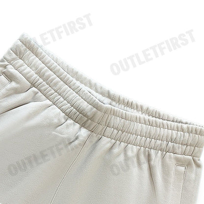 DKNY SPORT รุ่น RHINESTONE LAYERED OUTLINE SWEATPANTS CODE: DP4P3394 SAN กางเกงลำลองขายาว กางเกงคาร์โก้ กางเกงผู้หญิง