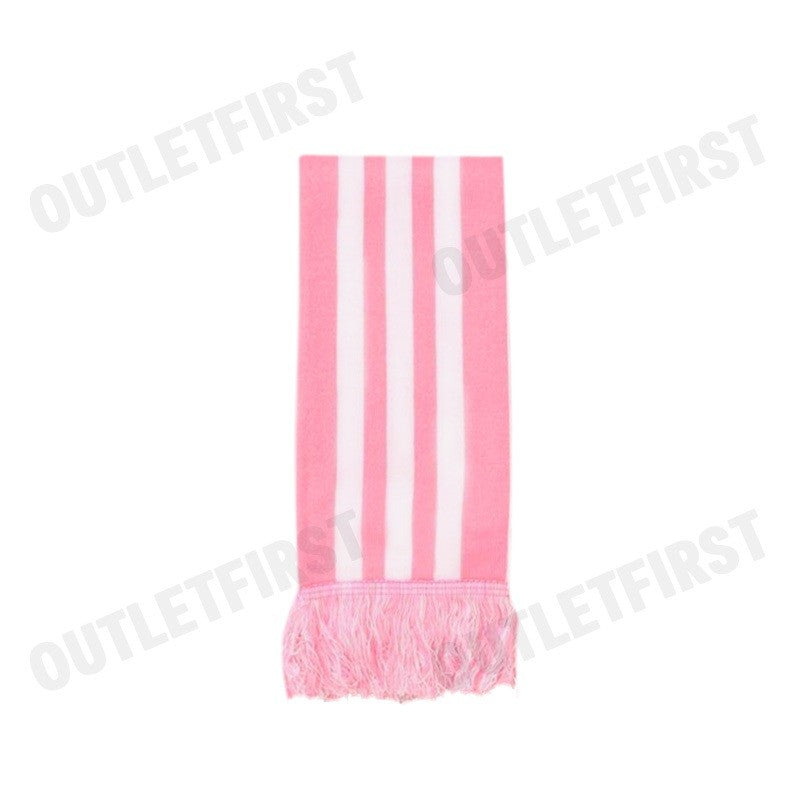 ADIDAS รุ่น ADICOLOR FOOTBALL CHEERING SCARF CODE: IY4644 ผ้าพันคอ ผ้าคลุมไหล่ ผ้าพันคอปลายริ้ว