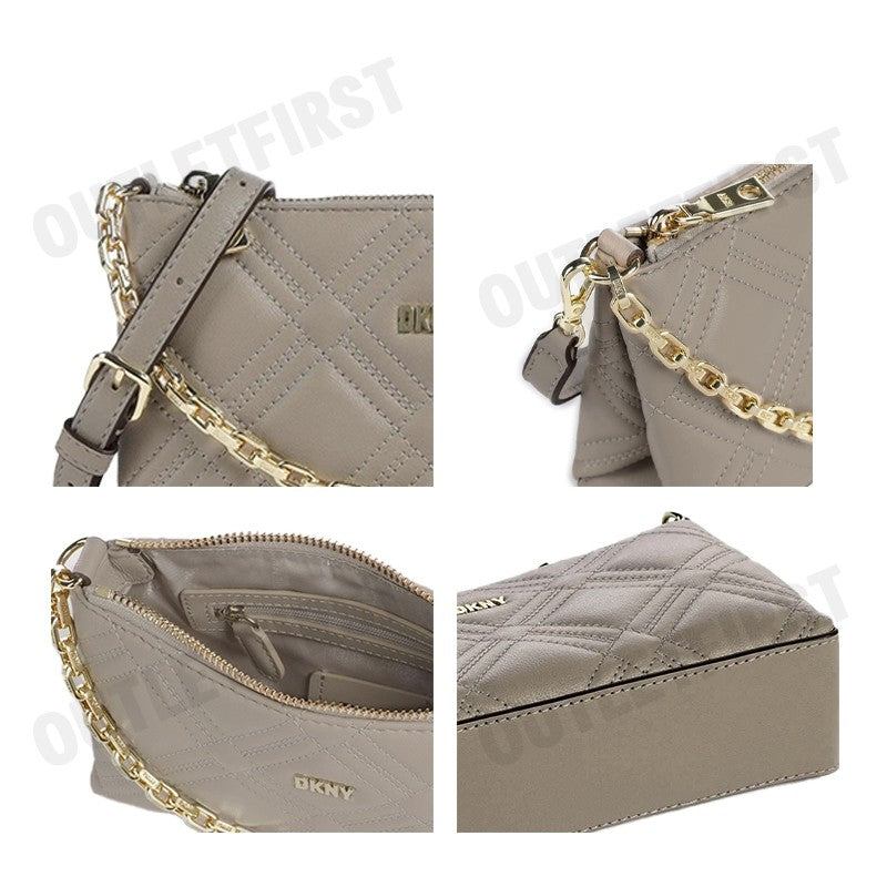 DKNY รุ่น EVON TZ CROSSBODY CODE: R41EBC69 LTK กระเป๋าสะพายข้าง กระเป๋าสะพายไหล่ กระเป๋าถือ