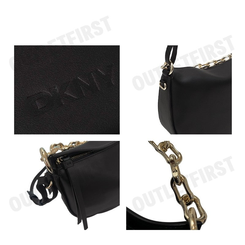 DKNY รุ่น LES CHAIN SHOULDER CODE: R413KB89 BGD กระเป๋าสะพายข้าง กระเป๋าสะพาย กระเป๋าถือ