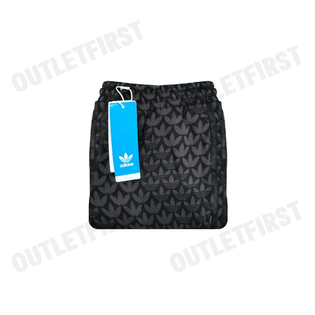 ADIDAS รุ่น TREFOIL MONOGRAM SHORTS CODE: II3189 กางเกงขาสั้น กางเกงขาสั้นผู้หญิง กางเกงสีดำ
