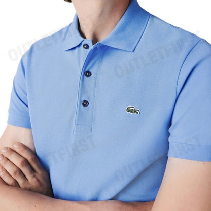 LACOSTE รุ่น  MEN'S SLIM FIT PIQUE POLO SHIRT CODE: PH7937 10 4XA เสื้อโปโล เสื้อคอปก เสื้อผู้ชาย