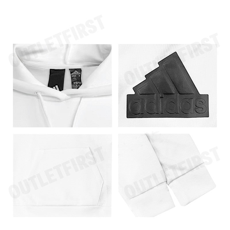 ADIDAS  รุ่น FUTURE ICOND BADGE OF SPORT BOMBER HOODIE CODE : IM4875 เสื้อแขนยาวมีฮู้ด เสื้อกันหนาว เสื้อแขนยาว