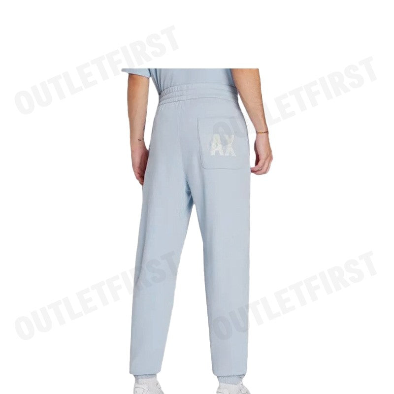 ARMANI EXCHANGE รุ่น  FRENCH TERRY COTTON JOGGER SWEATPANTS CODE: 6RZPKF ZJ1ZZ 15DA กางเกงลำลองขายาว กางเกงขาจั๊ม