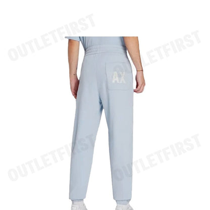 ARMANI EXCHANGE รุ่น  FRENCH TERRY COTTON JOGGER SWEATPANTS CODE: 6RZPKF ZJ1ZZ 15DA กางเกงลำลองขายาว กางเกงขาจั๊ม
