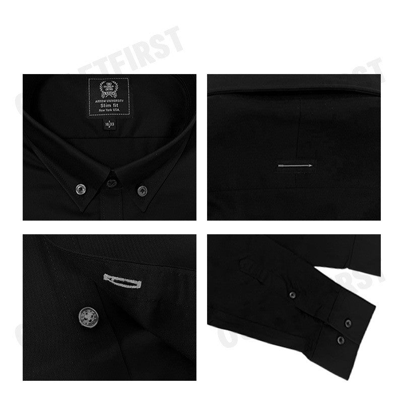 ARROW รุ่น  ARROW ANTI BACTERIA SHIRT CODE: MABS7B1W1BSBL เสื้อเชิ้ตแขนยาว เสื้อผู้ชาย เสื้อเชิ๊ตผู้ชาย