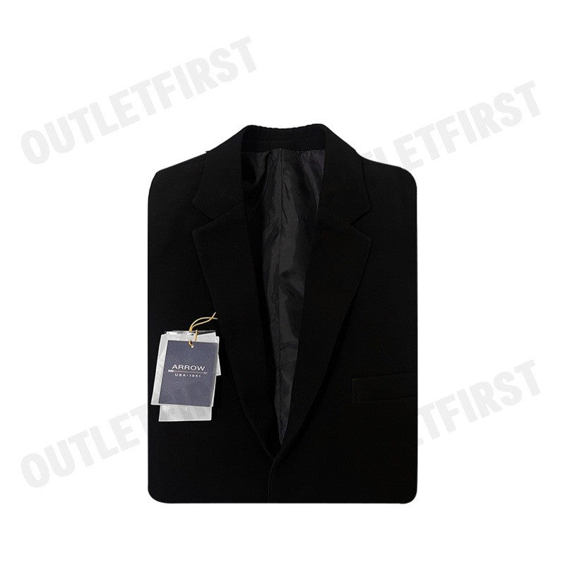 ARROW รุ่น  MEN SLIM-FIT SINGLE-BREASTED SUIT CODE: ASMSV80157BLA เสื้อสูท เสื้อผู้ชาย เสื้อสูทแขนยาว
