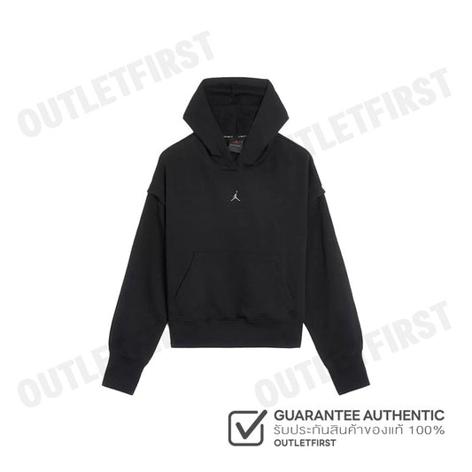 NIKE รุ่น JORDAN SPORT WOMEN'S FLEECE HOODIE CODE: FB4609 010 เสื้อสเวตเตอร์แขนยาว เสื้อฮู้ด เสื้อฮู้ดผู้หญิง