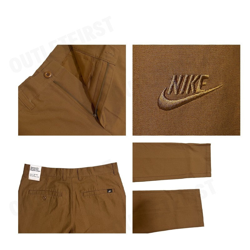 NIKE รุ่น NIKE CLUB MEN'S CHINO PANTS CODE: FZ5771 281 กางเกงขายาว กางเกงขายาวผู้ชาย กางเกง