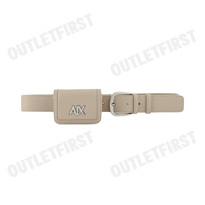 ARMANI EXCHANGE รุ่น WOMAN'S BELT SET CODE: 941176 CC783 10352 กระเป๋าคาดเอว กระเป๋าหนัง กระเป๋าคาดเอวผู้หญิง