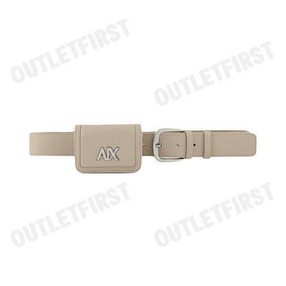 ARMANI EXCHANGE รุ่น WOMAN'S BELT SET CODE: 941176 CC783 10352 กระเป๋าคาดเอว กระเป๋าหนัง กระเป๋าคาดเอวผู้หญิง