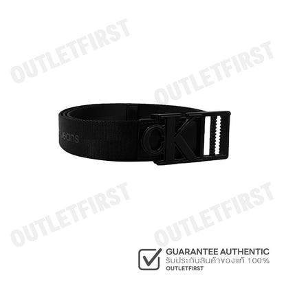 CALVIN KLEIN JEANS รุ่น MAN'S LOGO BELT CODE: ZM02688 BDS เข็มขัด เข็มขัดผู้ชาย เข็มขัดแฟชั่น