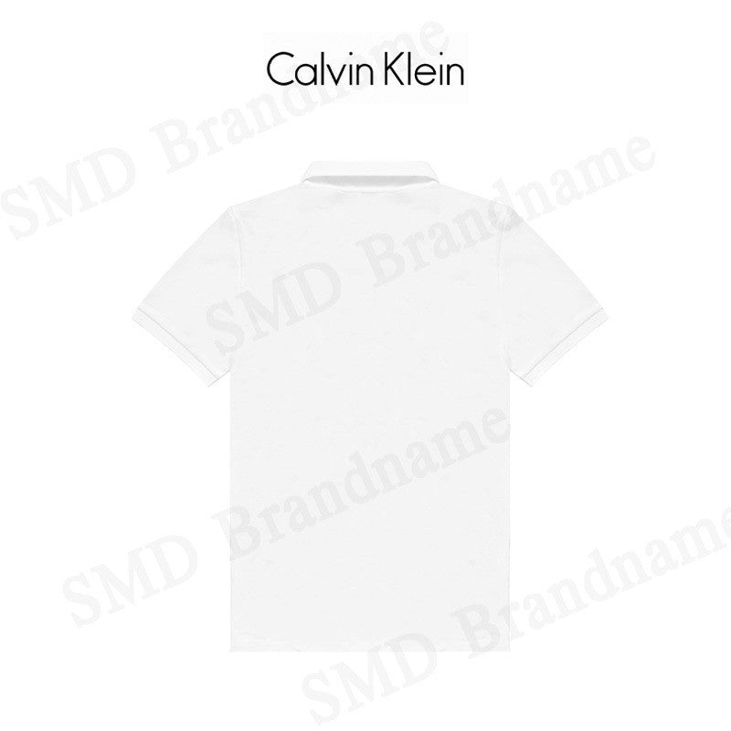 CALVIN KLEIN รุ่น MEN'S SHORT SLEEVED POLO SHIRT CODE: 40BC219 YAA เสื้อโปโล เสื้อโปโลแขนสั้น เสื้อโปโลผู้ชาย