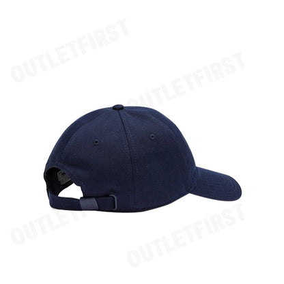 LACOSTE รุ่น UNISEX LACOSTE ADJUSTABLE ORGANIC COTTON TWILL CAP CODE: RK9871 10 166 หมวกแก็ป หมวกเบสบอล หมวก
