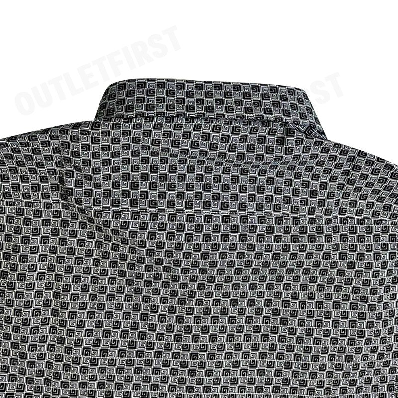 GUY LAROCHE รุ่น LOGO LONG SLEEVES SHIRT CODE: BAB5208S3BL เสื้อเชิ้ตแขนยาว เสื้อเชิ้ตผู้ชาย เสื้อเชิ้ต