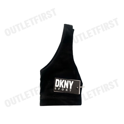 DKNY SPORT รุ่น WOMEN TOP BLACK CODE: DP2T9087 BLK สปอร์ตบรา สปอร์ตบราผู้หญิง เสื้อกล้ามคอวี