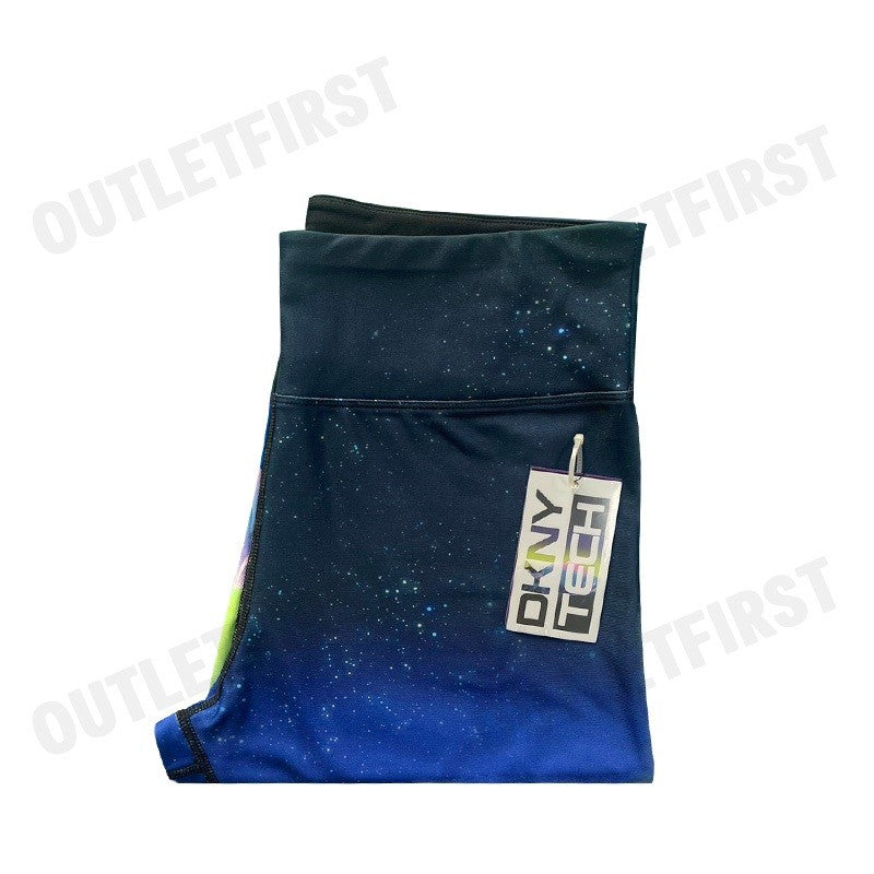 DKNY รุ่น COLD GEAR HIGH WAIST 7/8 TIGHT CODE: DPXP3148 EJU กางเกงออกกำลังกาย กางเกงเลคกิ้ง กางเกงขายาวผู้หญิง