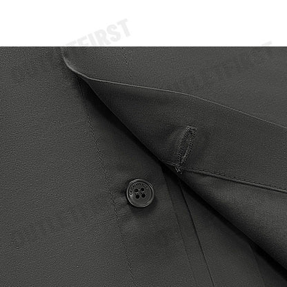 CK CALVIN KLEIN รุ่น COTTON STRETCH SLIM BUTTON-DOWN SHIRT (GREY) CODE: 1222W M541 เสื้อเชิ้ตแขนยาว เสื้อเชิ้ตผู้ชาย