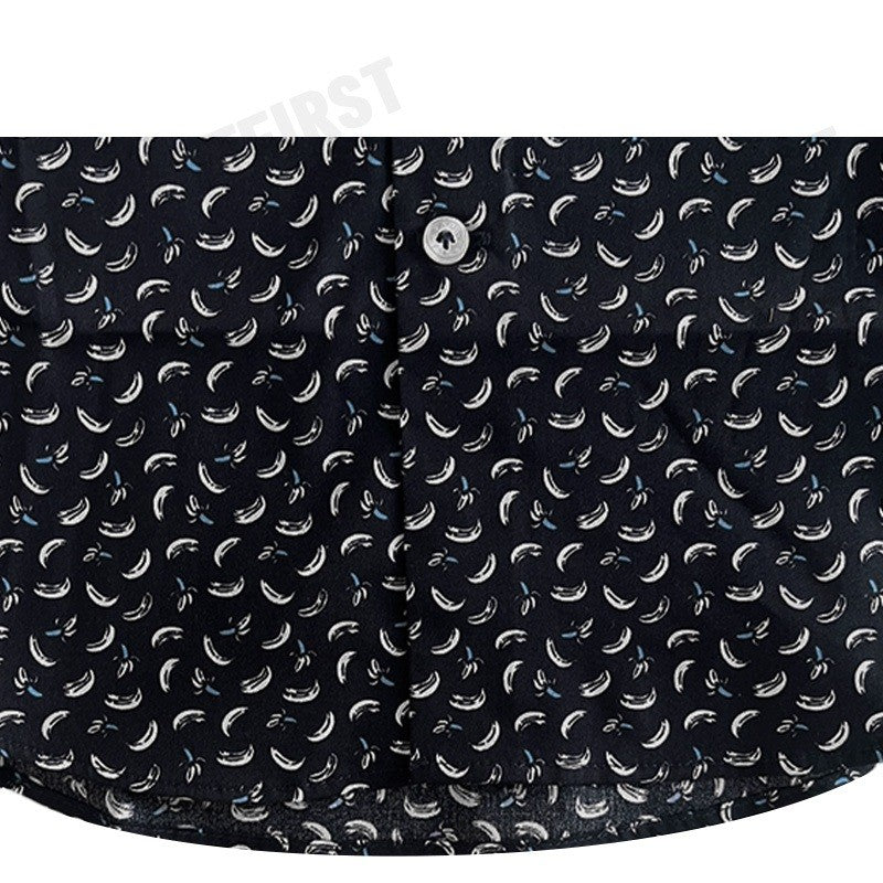 ARROW รุ่น ANTI BACTERIA SHIRT CODE: MACS508S2BSNV เสื้อเชิ้ตแขนยาว เสื้อเชิ้ตผู้ชาย เสื้อเชิ้ตลายกราฟิก