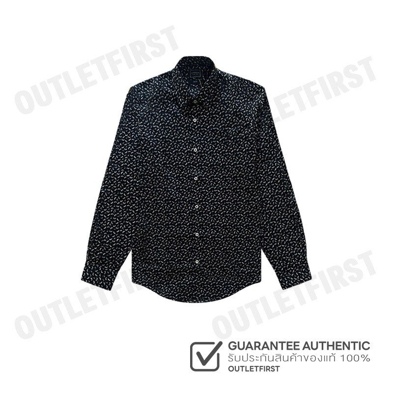 ARROW รุ่น ANTI BACTERIA SHIRT CODE: MACS508S2BSNV เสื้อเชิ้ตแขนยาว เสื้อเชิ้ตผู้ชาย เสื้อเชิ้ตลายกราฟิก