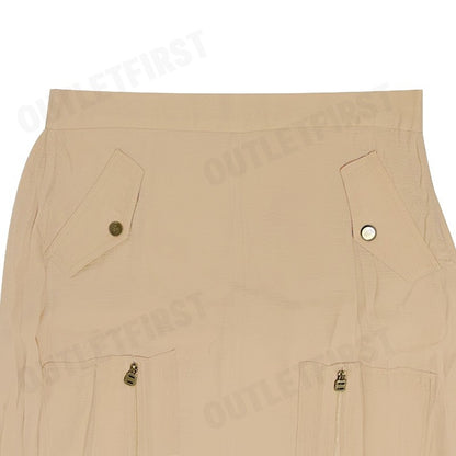 DKNY รุ่น ORGANZA CARGO MIDI SKIRT CODE: P4BNTW56 กระโปรงยาว กระโปรงทรงเอ กระโปรงคาโก้