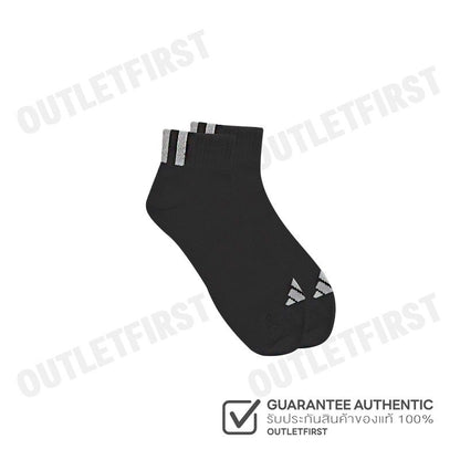 ADIDAS รุ่น 3-STRIPES ANKLE SOCKS CODE: IY7620 ถุงเท้า ถุงเท้าข้อสั้น ถุงเท้าสีดำ