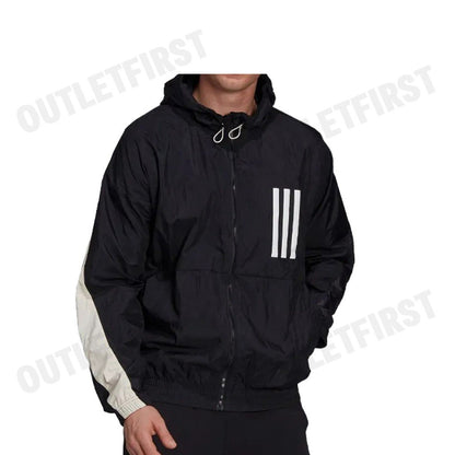 ADIDAS รุ่น SPORTSWEAR W.N.D. X-CITY PACKABLE WINDBREAKER CODE: GT9769 เสื้อแจ็คเก็ตแขนยาว เสื้อแจ็คเก็ตผู้ชาย