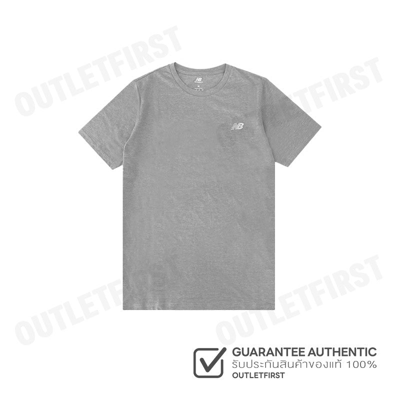 NEW BALANCE รุ่น  SPORT ESSENTIALS HEATHERTEC T-SHIRT CODE: MT41070AGT เสื้อยืด เสื้อผู้ชาย เสื้อคอกลม