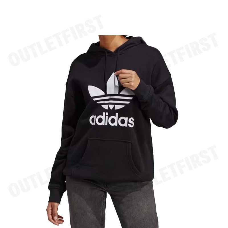 ADIDAS รุ่น ADICOLOR TREFOIL HOODIE CODE : FM3307 เสื้อแขนยาวมีฮู้ด เสื้อกันหนาว เสื้อเเขนยาว