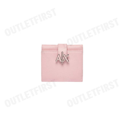 ARMANI EXCHANGE รุ่น MINI AX LOGO WALLET IN LEATHER CODE: 948530 CC788 18870 กระเป๋าสตางค์  กระเป๋าใบสั้น กระเป๋าผู้หญิง