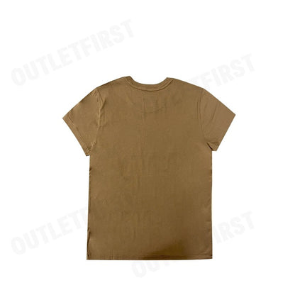 POLO RALPH LAUREN รุ่น  EMBROIDERED LOGO GRAPHIC JERSEY TEE FEMALE T-SHIRT  CODE: 211898788003 เสื้อยืดคอกลม เสื้อผู้หญิ