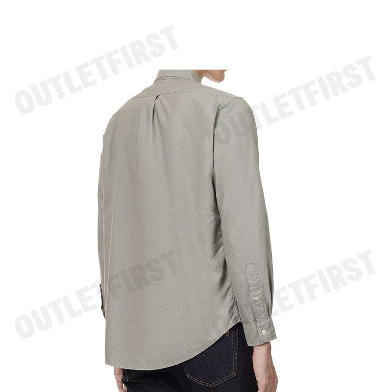 POLO RALPH LAUREN รุ่น  CLASSIC FIT GARMENT-DYED OXFORD SHIRT CODE: 710852165009 เสื้อเชิ้ต เสื้อผู้ชาย เสื้อเชิ้ตแขนยาว