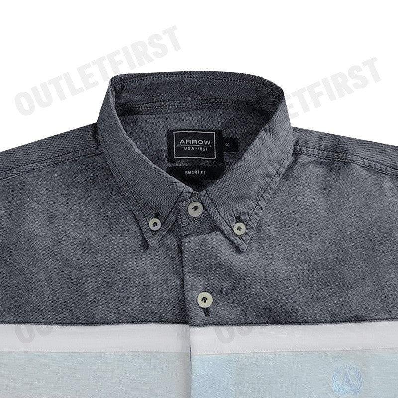 ARROW รุ่น COTTON LONG SLEEVES SHIRT CODE: MACM301W2CSNV เสื้อเชิ้ตแขนยาว เสื้อผู้ขาย เสื้อเชิ้ต
