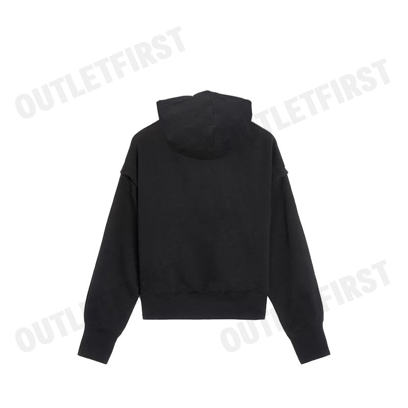 NIKE รุ่น JORDAN SPORT WOMEN'S FLEECE HOODIE CODE: FB4609 010 เสื้อสเวตเตอร์แขนยาว เสื้อฮู้ด เสื้อฮู้ดผู้หญิง