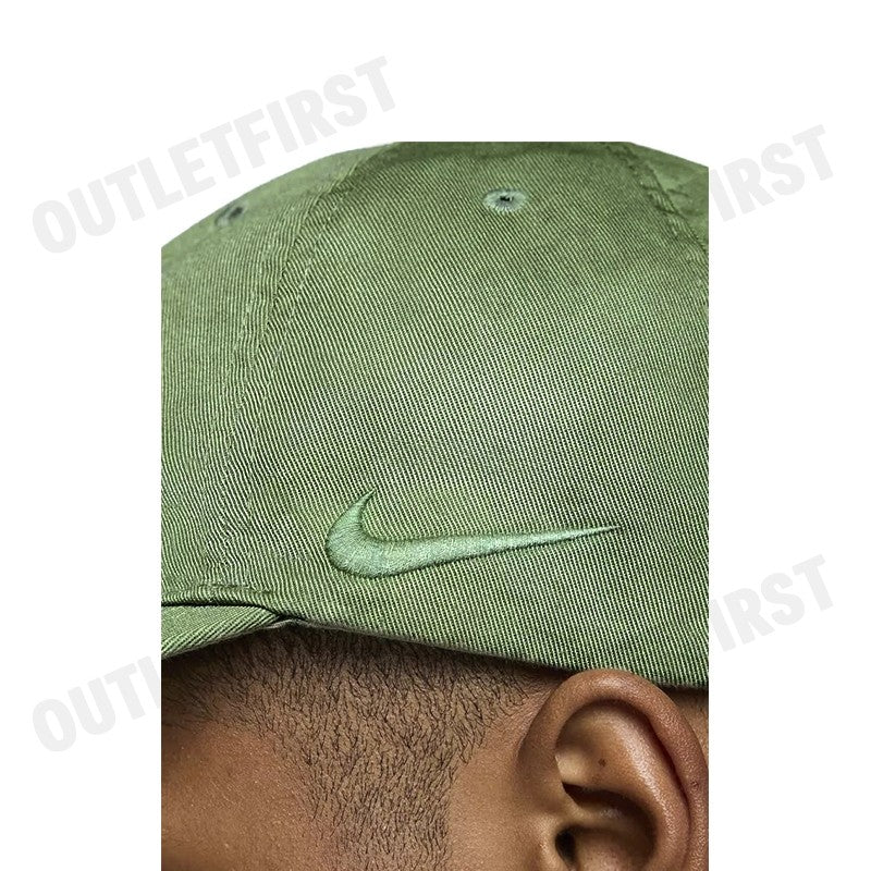 NIKE รุ่น UNSTRUCTURED FLAT-BILL CAP CODE: FN4405 386 หมวกแก็ป หมวกแฟชั่น หมวกเบสบอล