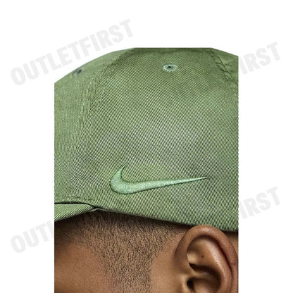 NIKE รุ่น UNSTRUCTURED FLAT-BILL CAP CODE: FN4405 386 หมวกแก็ป หมวกแฟชั่น หมวกเบสบอล
