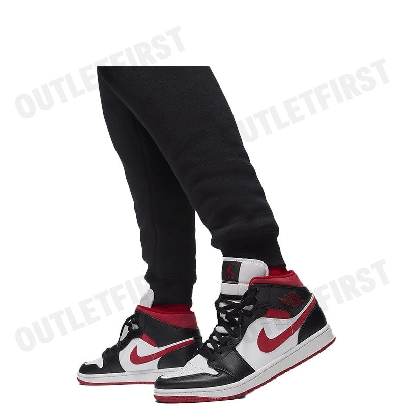NIKE รุ่น JORDAN ESSENTIALS MEN'S FLEECE BASELINE TROUSERS CODE: FD7345 010 กางเกงลำลองขายาว กางเกงขายาวผู้ชาย กางเกง