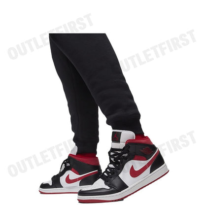 NIKE รุ่น JORDAN ESSENTIALS MEN'S FLEECE BASELINE TROUSERS CODE: FD7345 010 กางเกงลำลองขายาว กางเกงขายาวผู้ชาย กางเกง