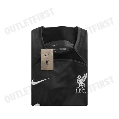 NIKE รุ่น MENS AWAY GOALKEEPER STADIUM JERSEY 22/23 CODE: DJ7681 061 เสื้อยืดคอกลม เสื้อยืดผู้ชาย เสื้อกีฬา