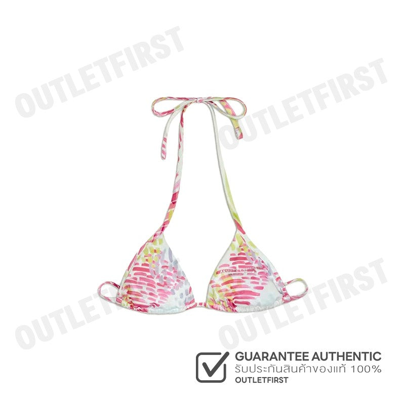 ARMANI EXCHANGE รุ่น TRIANGLE BRA BIKINI TOP CODE: 943073 4R601 09777 บิกินี่ ชุดว่ายน้ำ ชุดว่ายน้ำวันพีช