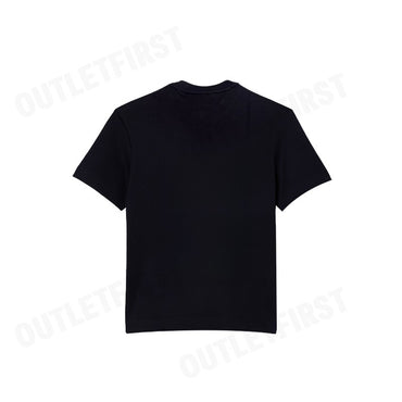 LACOSTE รุ่น COTTON CROCODILE PRINT T-SHIRT CODE: TH6388 10 HDE เสื้อยืดคอกลม เสื้อยืดแขนสั้น เสื้อยืด