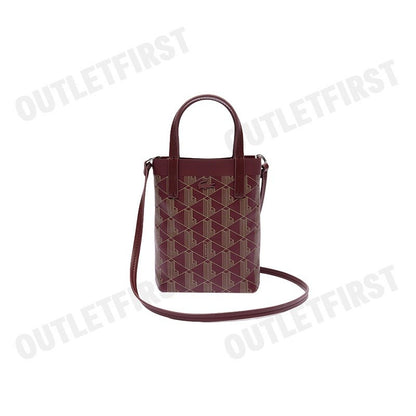 LACOSTE  รุ่น ZELY MINI TOTE WITH POUCH CODE: NF4463ZE M45 กระเป๋าสะพายข้าง กระเป๋าถือ กระเป๋า