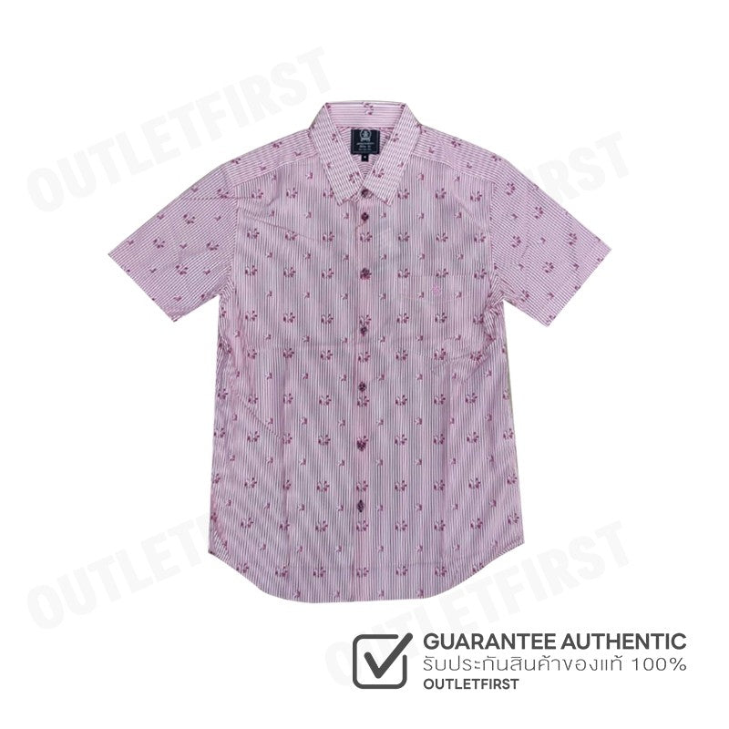 ARROW รุ่น TROPICAL FABRIC CODE: MACS666W1CSRE เสื้อเชิ้ตแขนสั้น เสื้อเชิ้ตคอปก เสื้อเชิ้ตแขนสั้นผู้ชาย