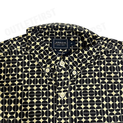 ARROW รุ่น COTTON SHORT SLEEVES SHIRT CODE: MACM506W2CSYE เสื้อเชิ้ตแขนสั้น เสื้อเชิ้ตคอปก เสื้อเชิ้ตผู้ชาย