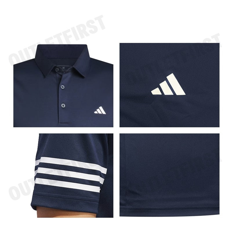 ADIDAS รุ่น 3-STRIPES GOLF POLO SHIRT CODE: IQ2963 เสื้อโปโล เสื้อโปโลแขนสั้น เสื้อโปโลผู้ชาย