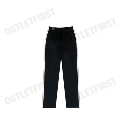ADIDAS รุ่น ESSENTIALS SINGLE JERSEY TAPERED OPEN HEM 3-STRIPES PANTS CODE: IC0044 กางเกงขายาว กางเกงผู้ชาย กางเกง