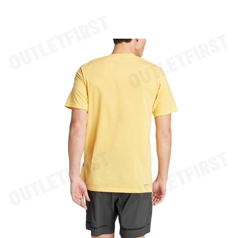 ADIDAS รุ่น TRAIN ESSENTIALS FEELREADY TRAINING TEE CODE: IS1662 เสื้อยืดคอกลม เสื้อยืดแขนสั้น เสื้อยืดผู้ชาย