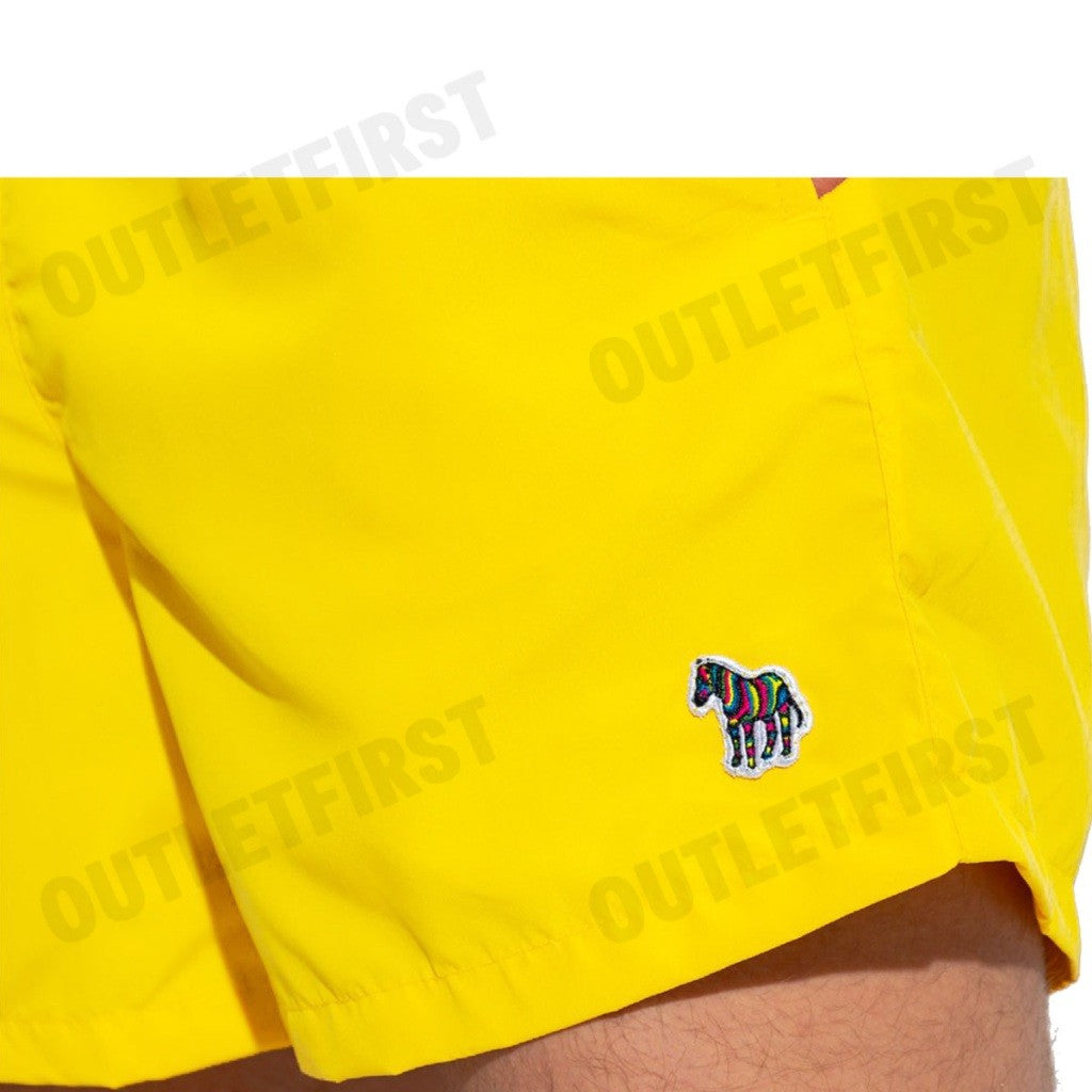 PAUL SMITH รุ่น ZEBRA LOGO SWIM SHORTS CODE: M1A 200A AU285 13 กางเกงว่ายน้ำ กางเกงว่ายน้ำผู้ชาย กางเกงขาสั้น